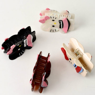 Cute Cartoon Hair Clips, Acetic Acid Claw Clips, High-End Jewelry, Hair Accessories, Shark Clips