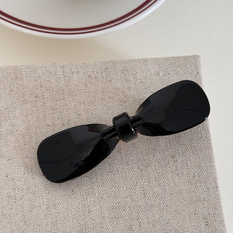 Acetic acid material, unique and niche bow-shaped duckbill clip, bangs clip, side clip, Instagram-st