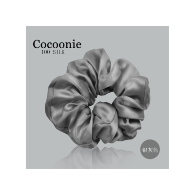 BM silk hair tie, 19 momme, 5cm, scrunchie, gift box.