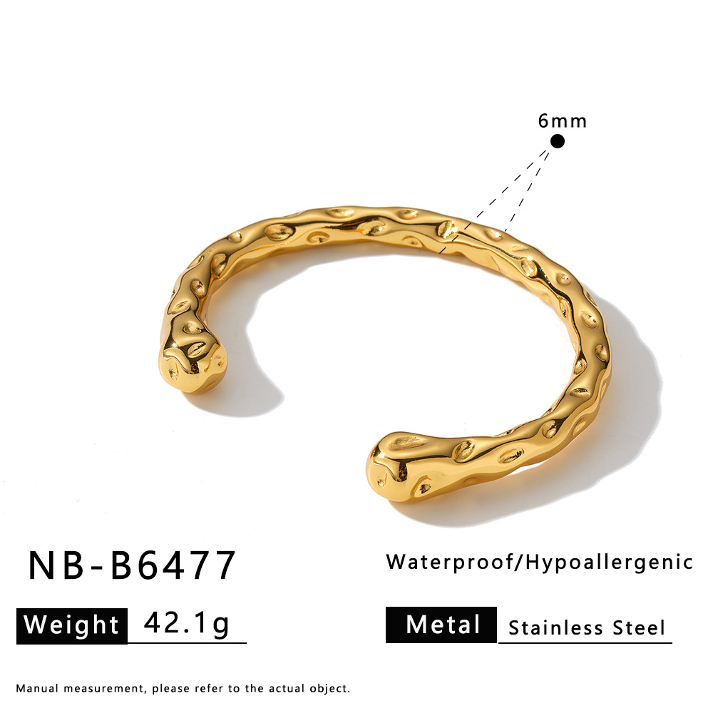 18k Gold-Plated Stainless Steel Bracelet5