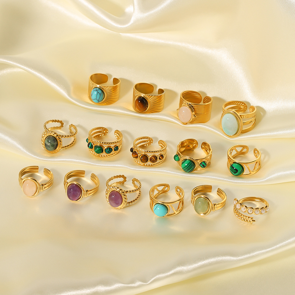 18k Gold-Plated Stainless Steel Ring3
