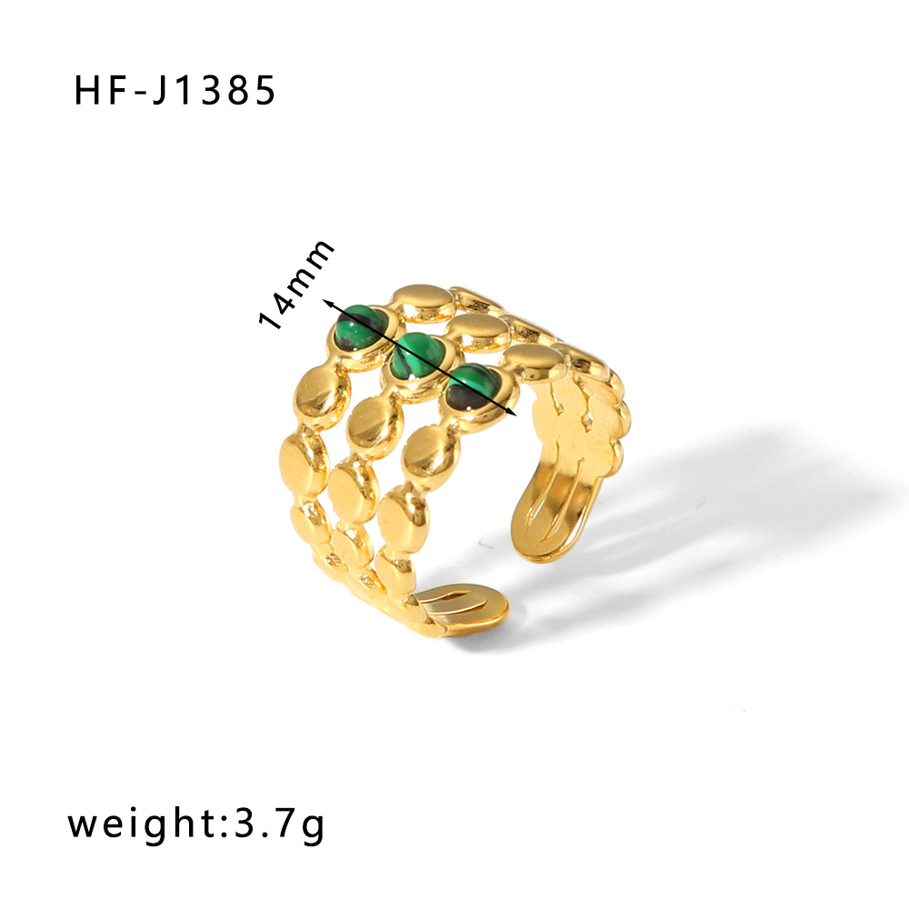 18k Gold-Plated Stainless Steel Ring3